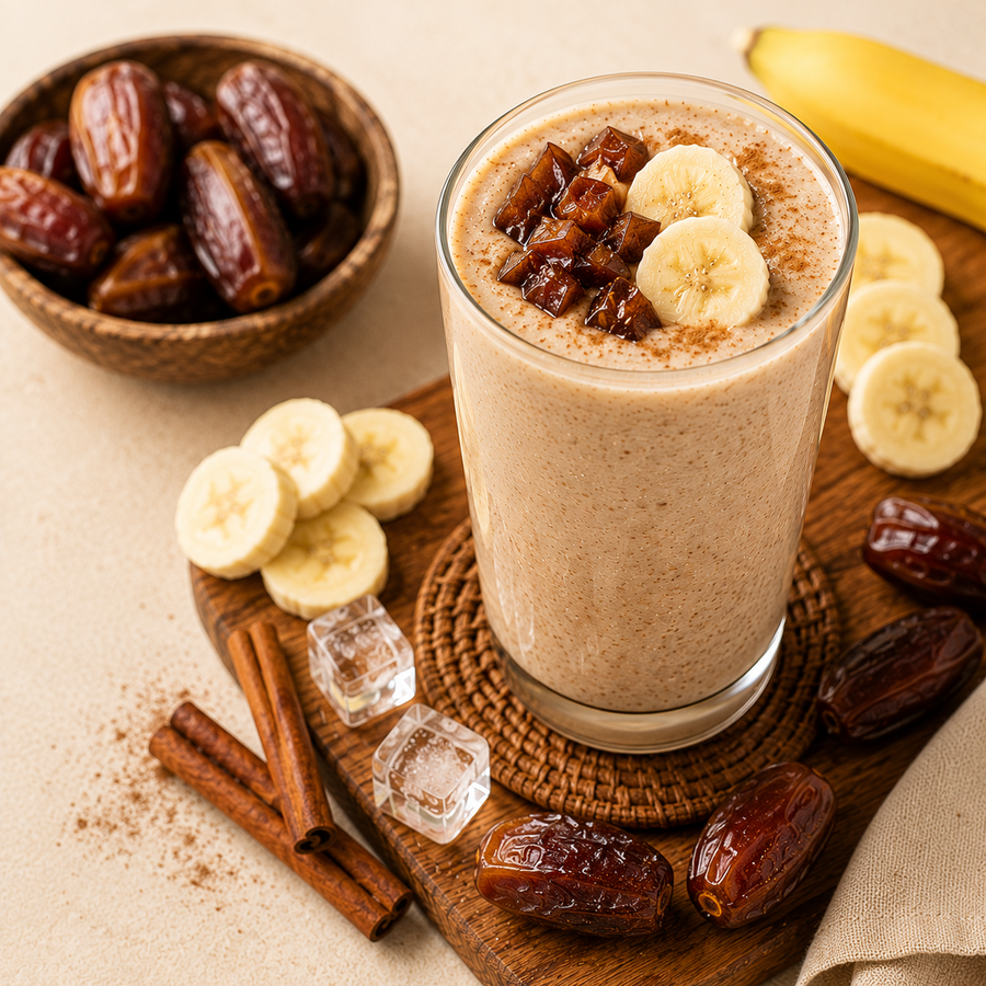 Date Banana Smoothie Naturally Sweet Energy Blend