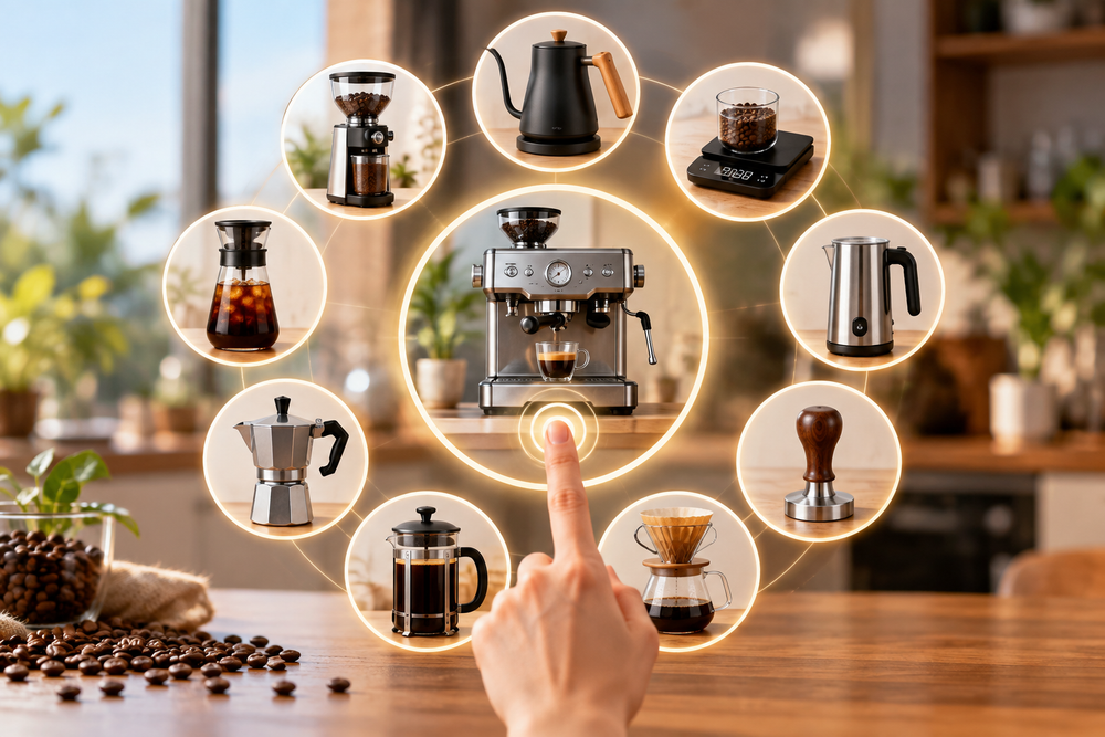 Coffee Equipment Finder